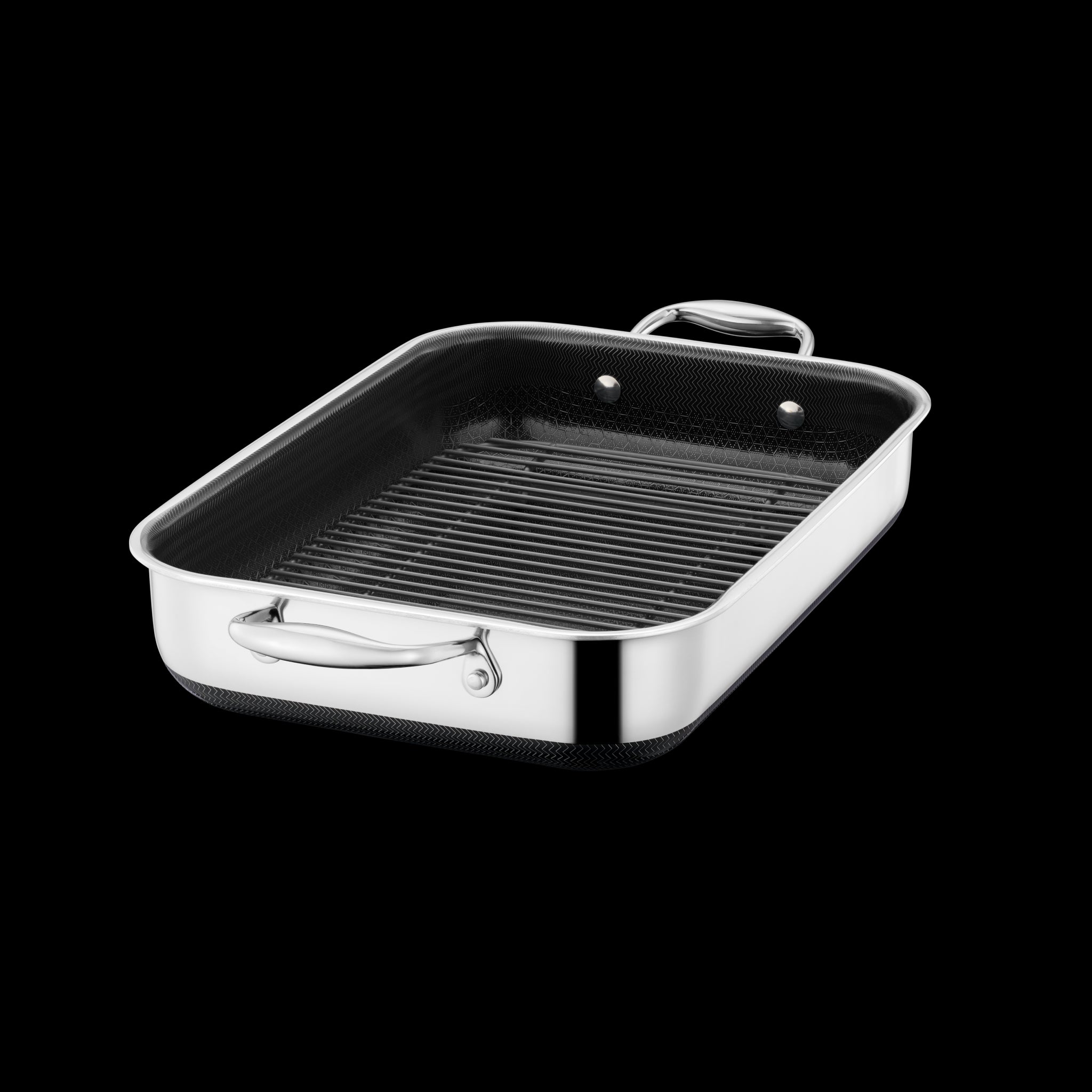 HexClad Hybrid Roasting Pan with Rack, 9” x 13”