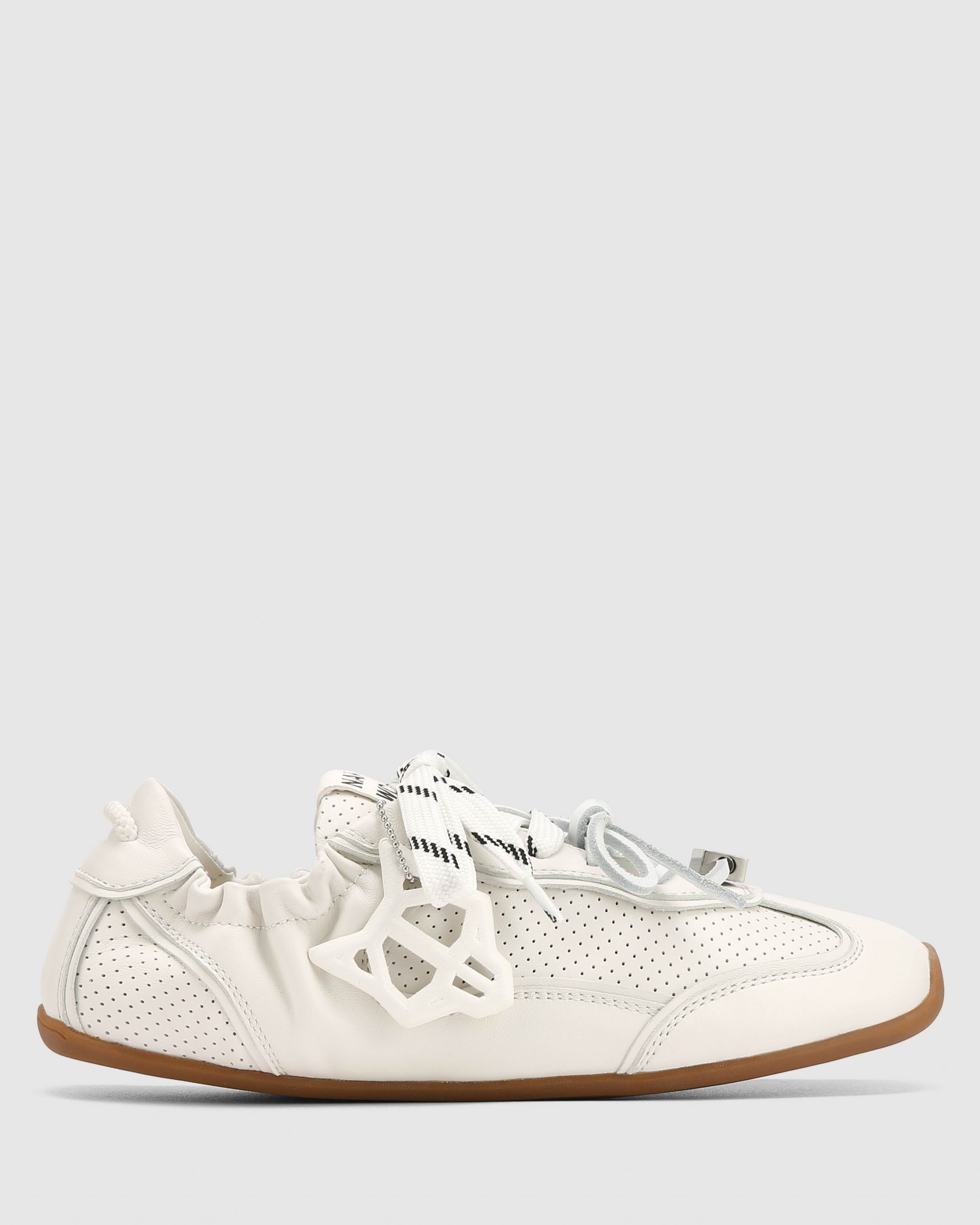 Naked Wolfe Soul White Perforated Leather