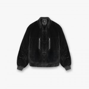 Represent Bordeaux Brushed Jacket - Black