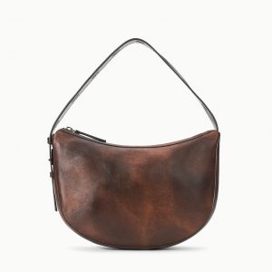 Staud LEVI BAG | ESPRESSO DISTRESSED