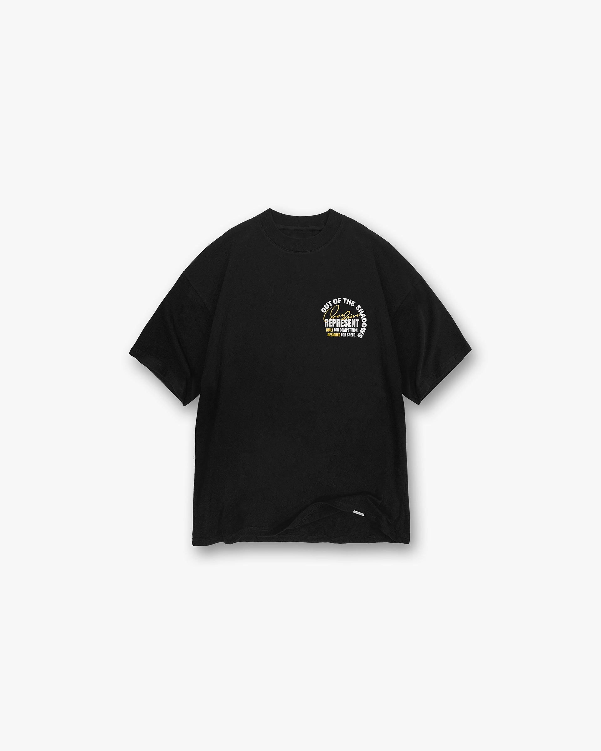 Represent Out Of The Shadows T-Shirt - Stained Black