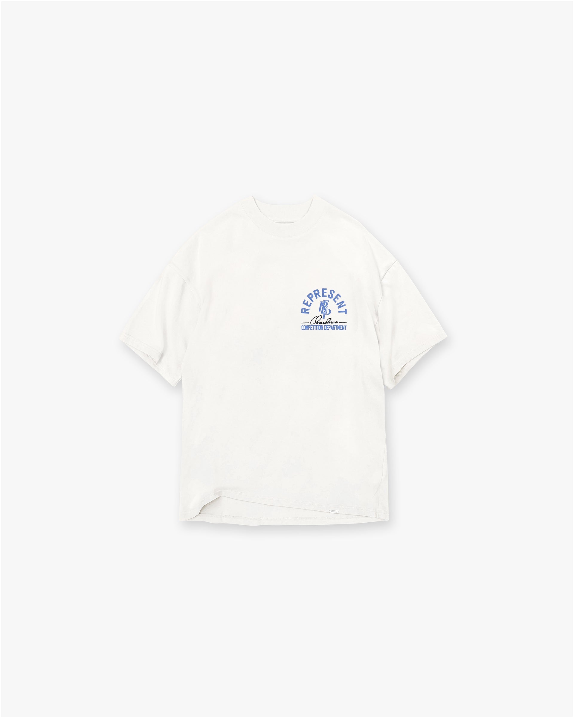 Represent Competition Department T-Shirt - Flat White