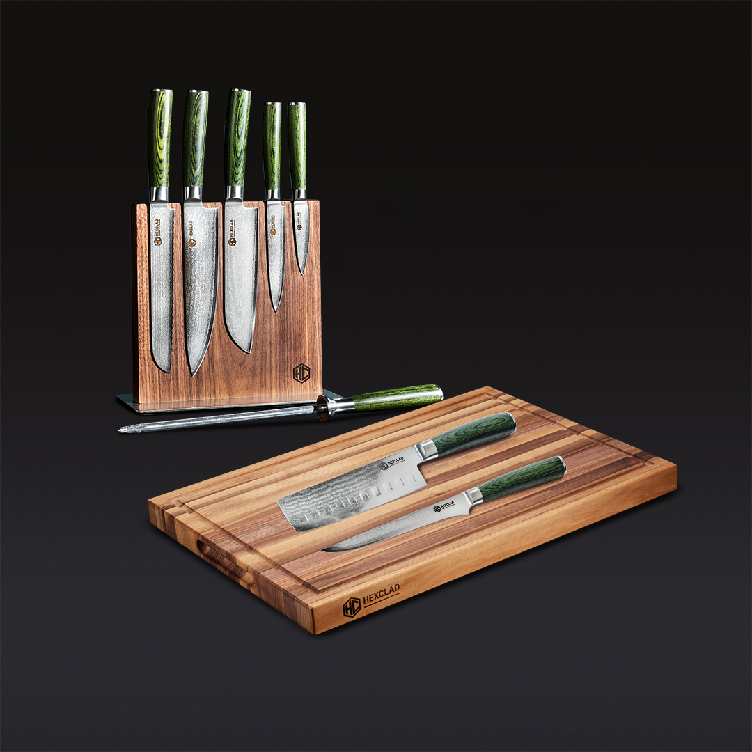 HexClad Sous-Chef Cutlery Bundle, 10-pc