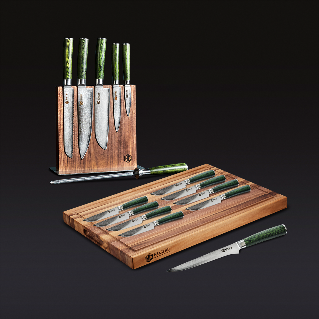 HexClad Mega Cutlery Bundle, 17-pc