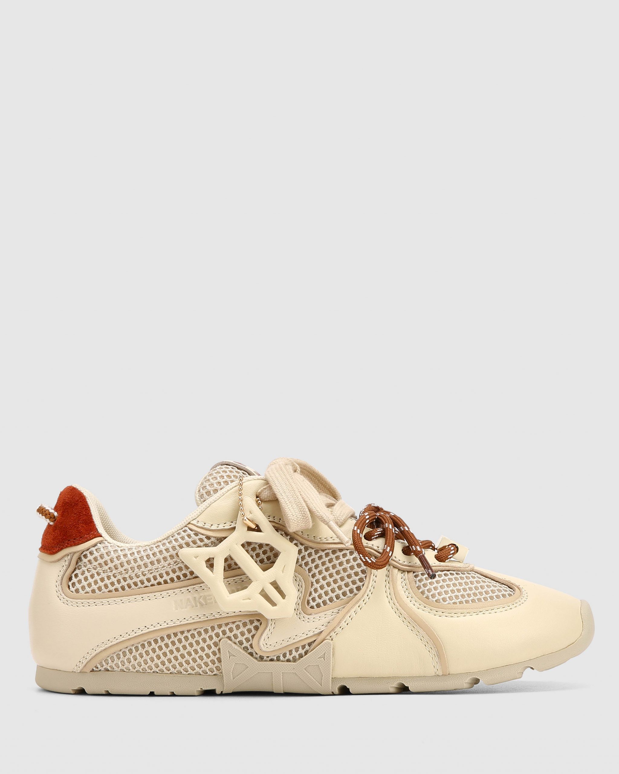 Naked Wolfe Adored Sport Sand Beige Mesh