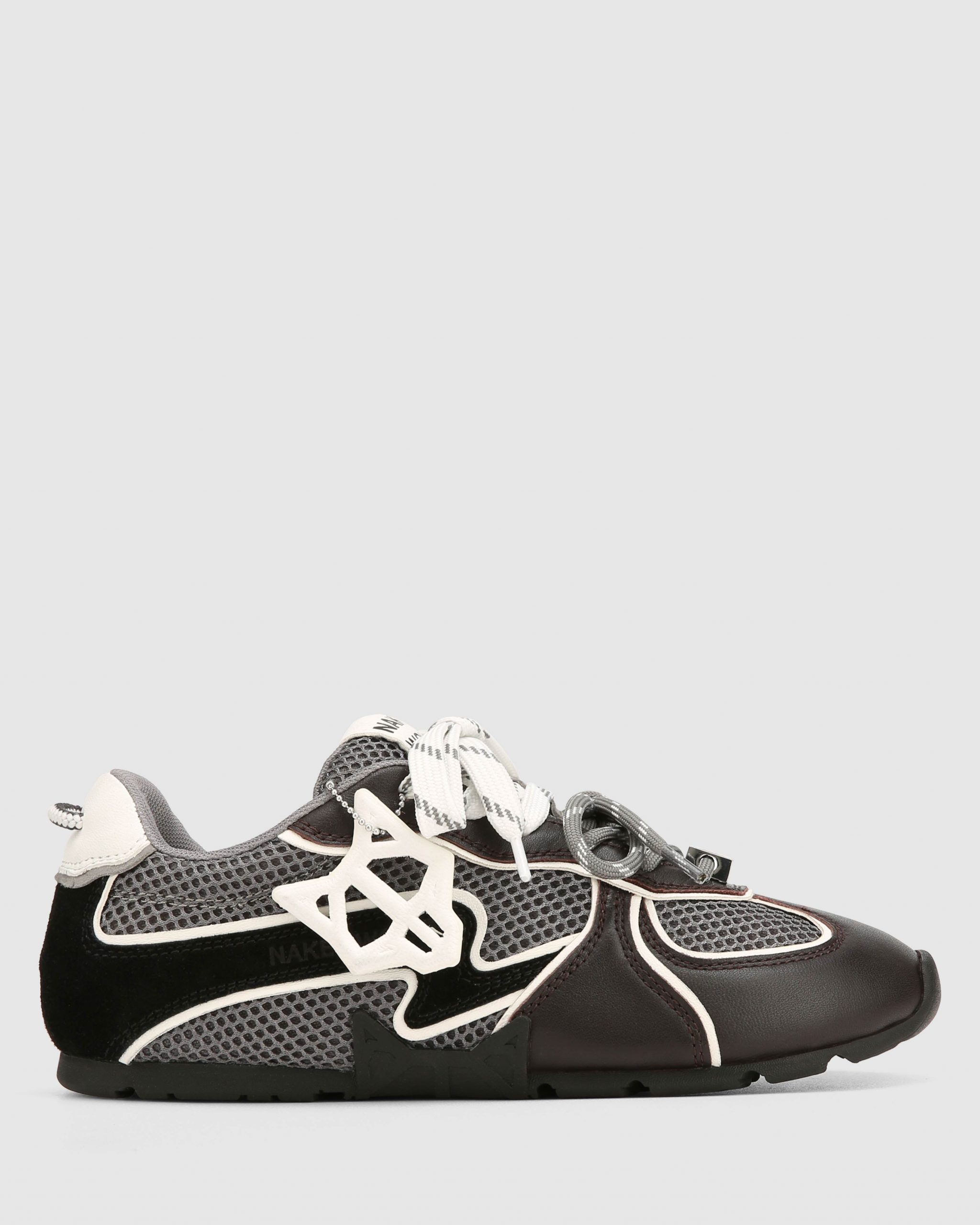 Naked Wolfe Adored Sport Dark Grey Mesh