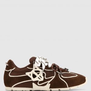 Naked Wolfe Adored Sport Brown/Vanilla Mesh