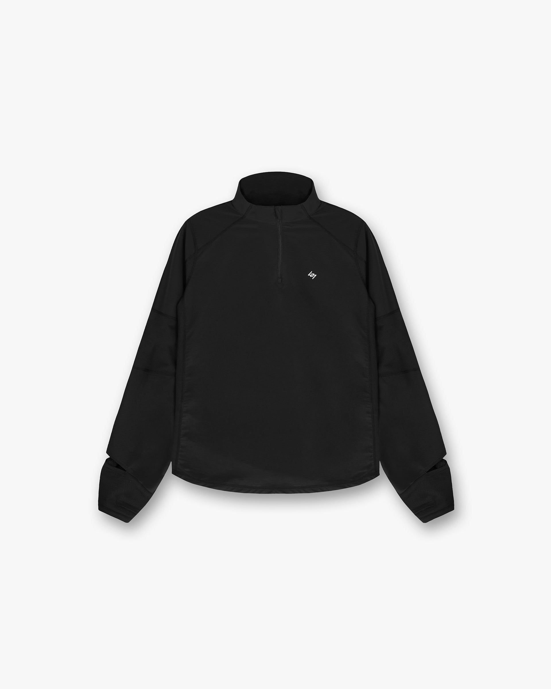 Represent 247 Run Quarter Zip - Jet Black