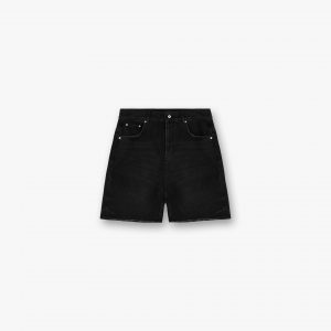 Represent R10T Tailored Denim Shorts - Black