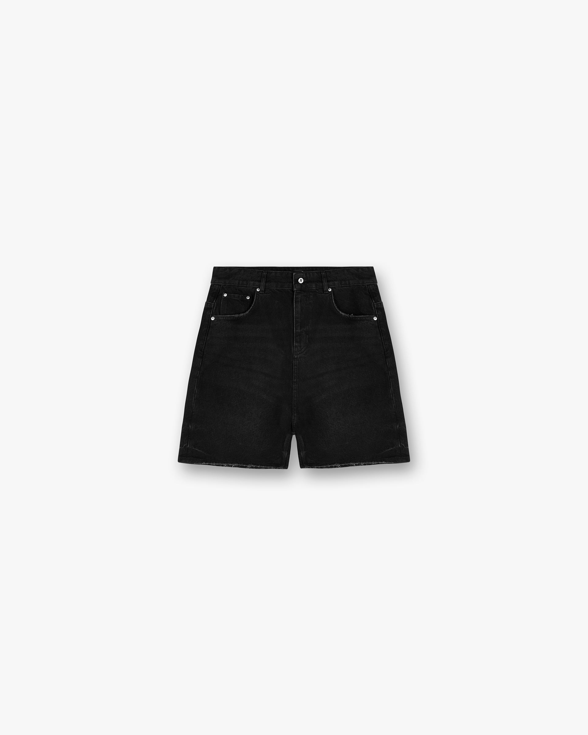 Represent R10T Tailored Denim Shorts - Black