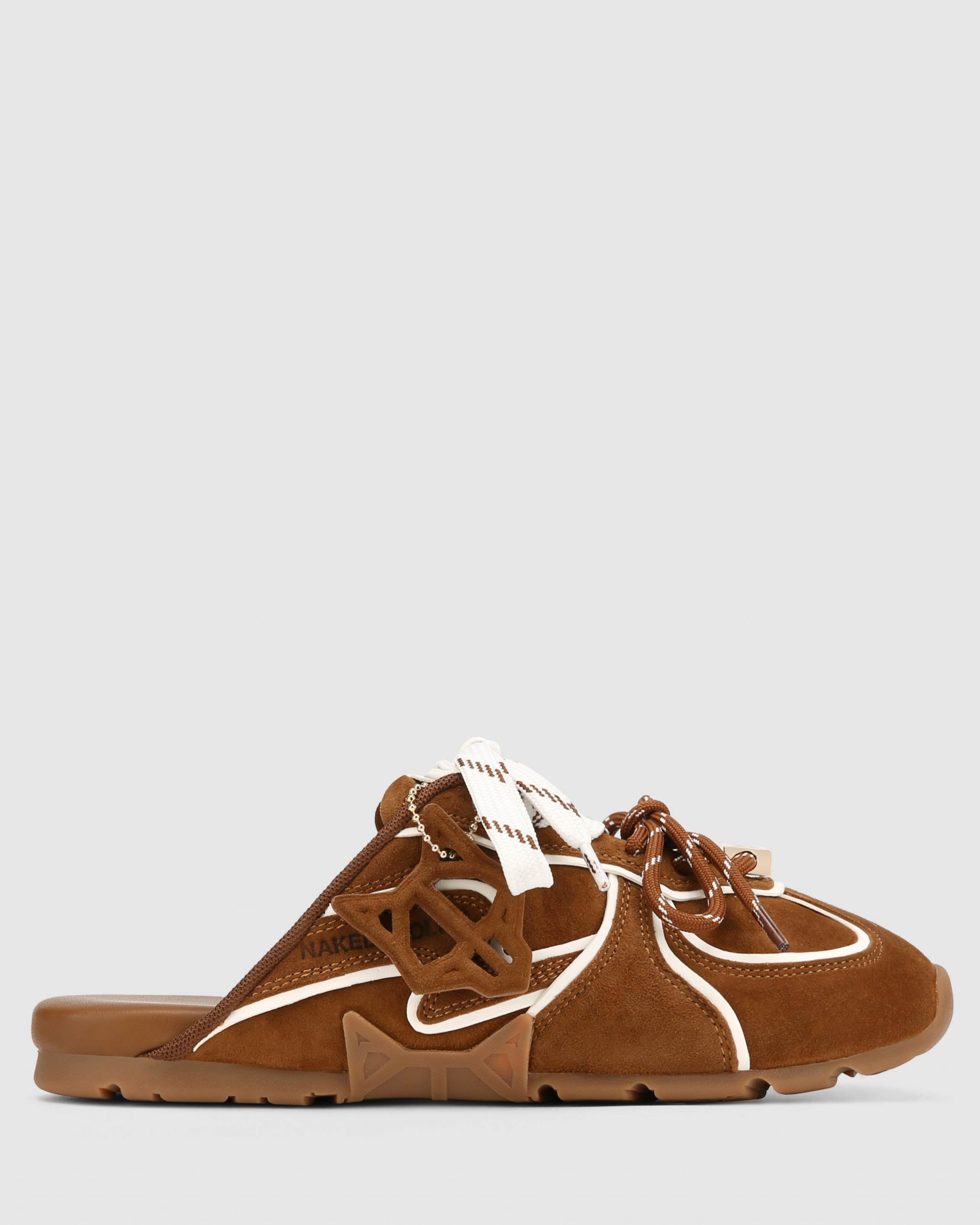 Naked Wolfe Admire Tan Suede