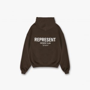 Represent Owners Club Hoodie - Brown