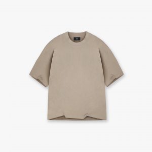 Represent Initial Boxy T-Shirt - Dune