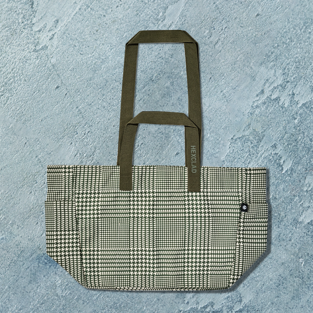 HexClad The Everything Everywhere Bag (Houndstooth-Forest)
