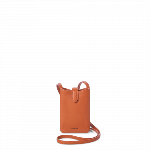 Shinola Bixby Phone Crossbody - Rust