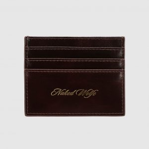 Naked Wolfe Cardholder Wallet Brown
