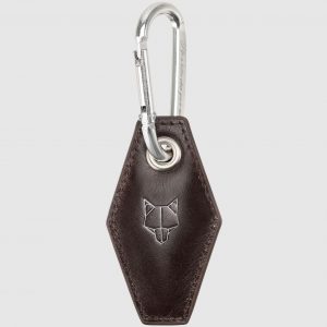 Naked Wolfe Carabiner Keychain Brown