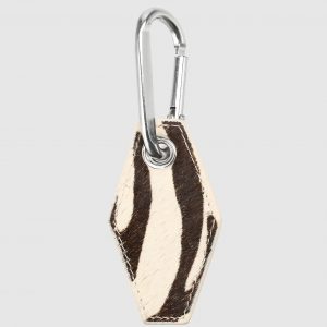 Naked Wolfe Carabiner Keychain Zebra