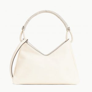 Staud VALERIE SHOULDER BAG | CREAM