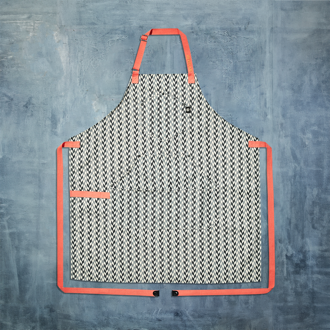 HexClad Eco Modern Apron (Chevron)