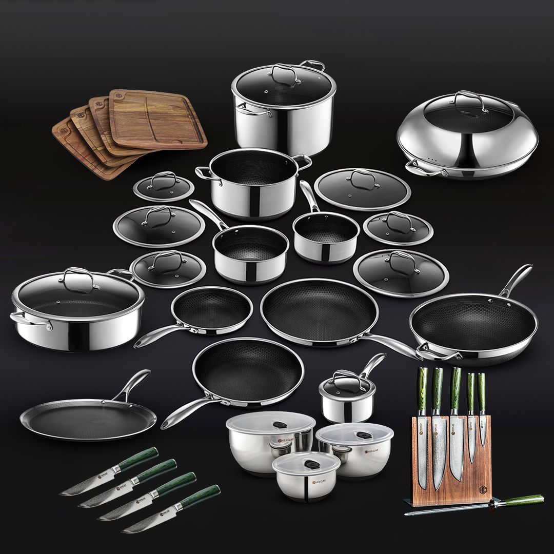HexClad The Ultimate Everything Collection, 43-pc