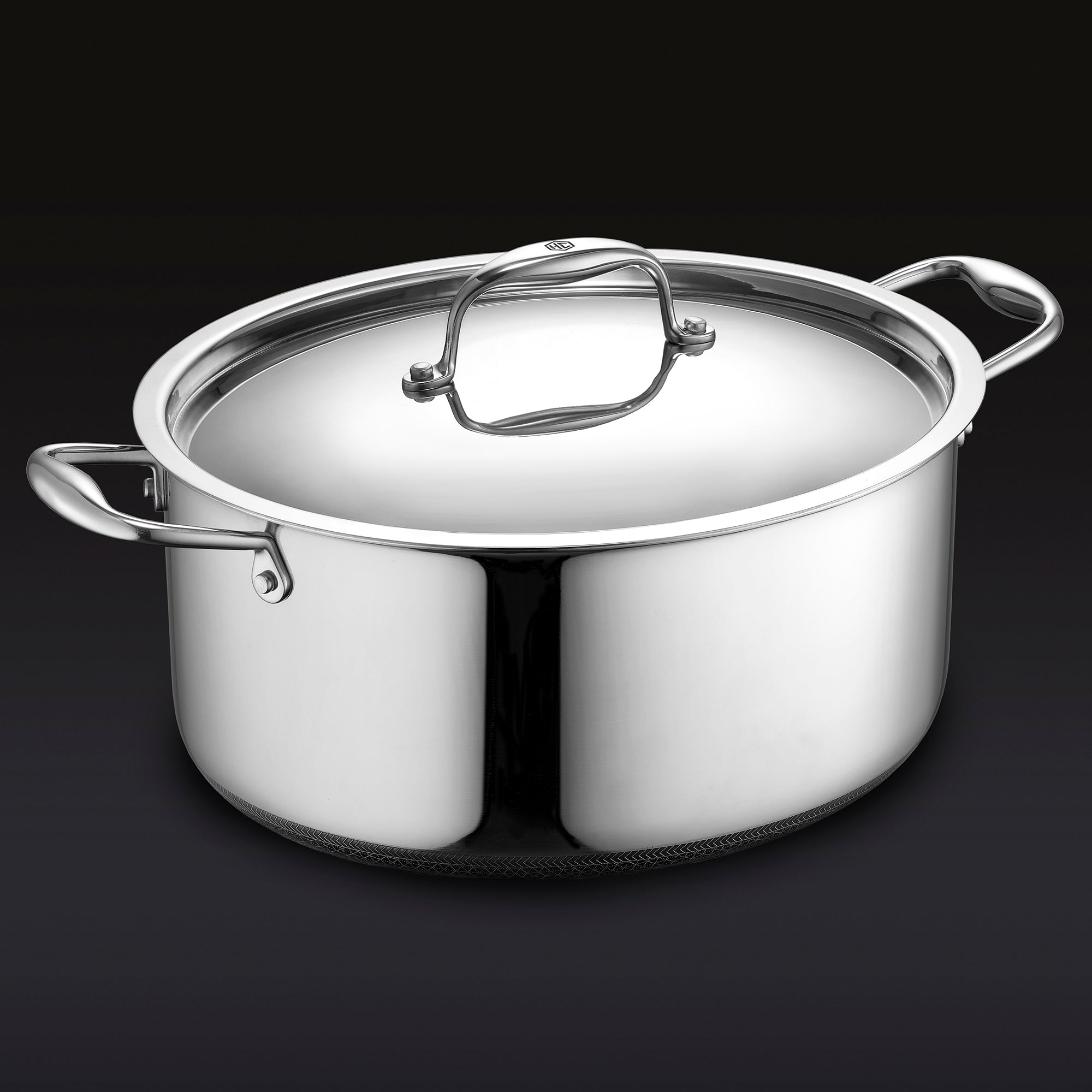 HexClad Hybrid Oval Dutch Oven, 6.5-Qt