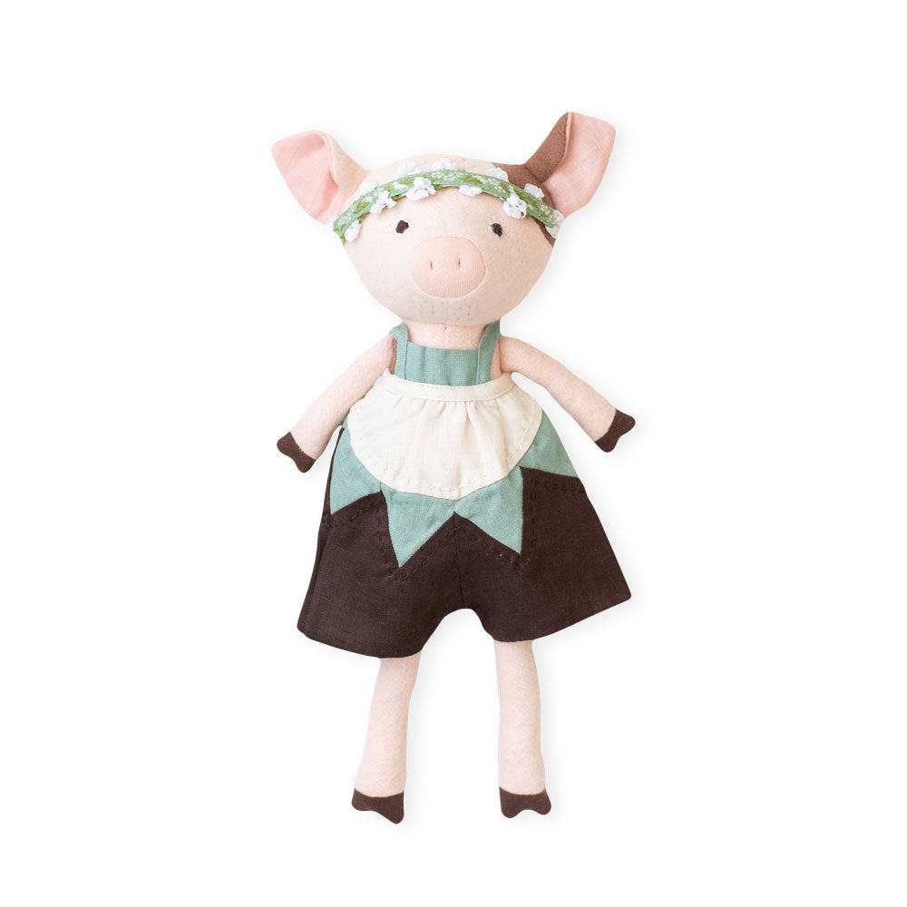 Hazel Village Bluebell Pig's Village Outfit