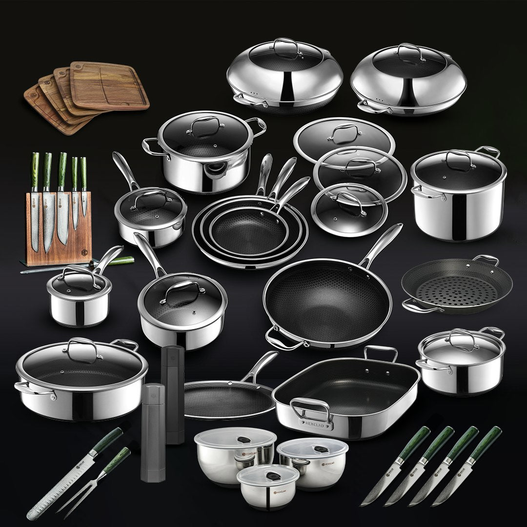 HexClad Everything But the Kitchen Sink Bundle, 54-pc