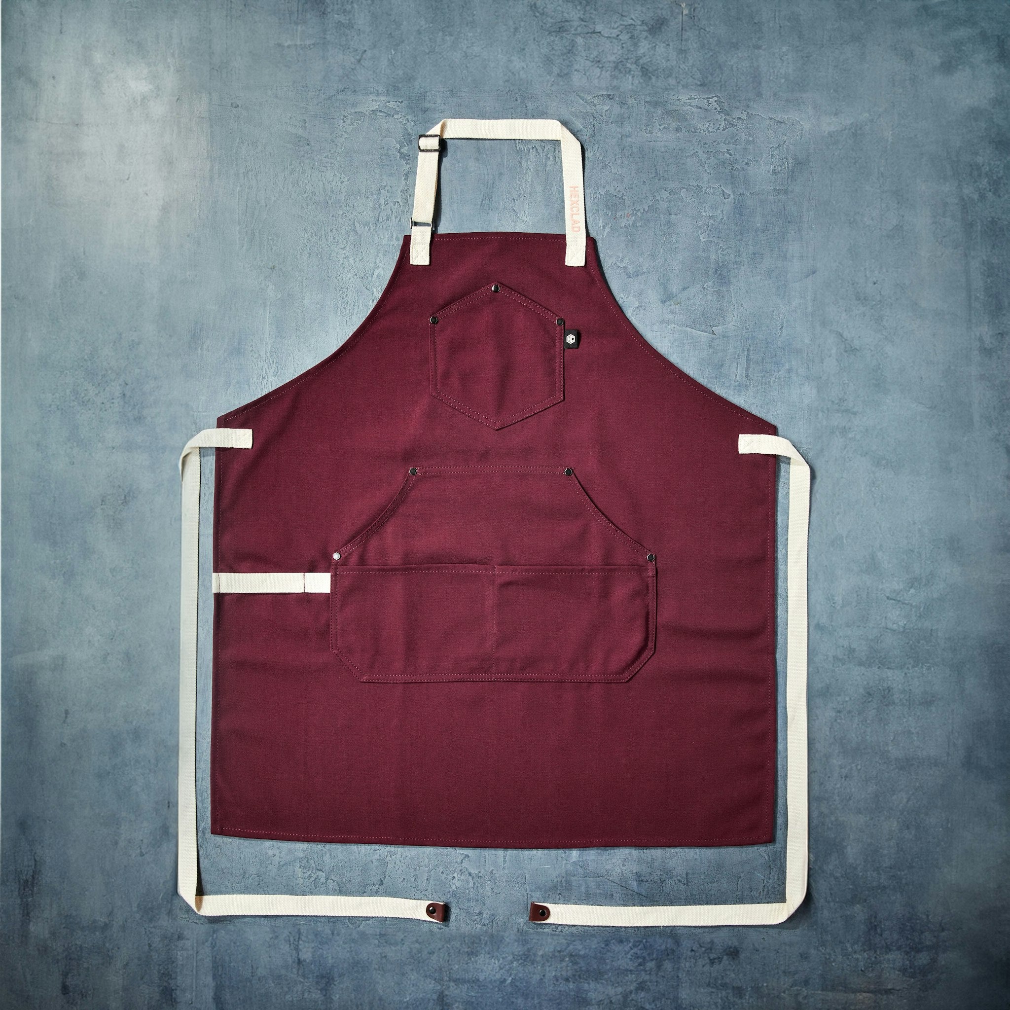 HexClad Eco Modern Apron (Crimson)