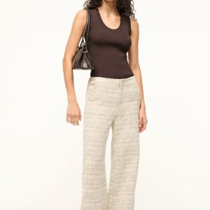 Staud LILIA PANT | IVORY MULTI