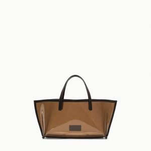 Staud CHRISTOS MINI TOTE | ESPRESSO
