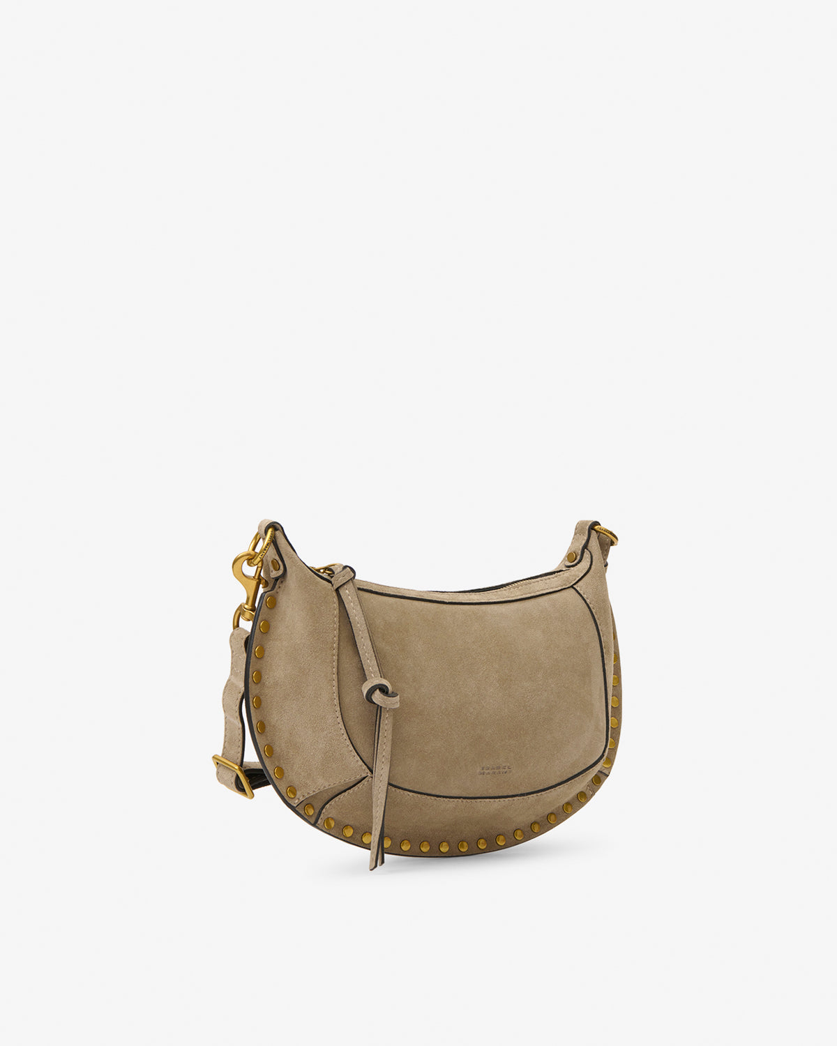 Isabel Marant Sac Oskan Moon en cuir velours