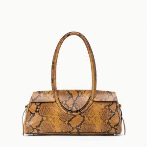 Staud MAUDE SHOULDER BAG | SNAKE