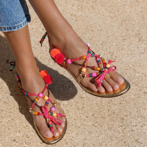 Alameda Turquesa Lilo Gold, sandals