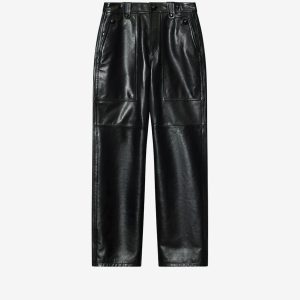 Isabel Marant Pantalon Valka en cuir