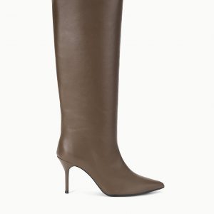 Staud SEBASTIAN HIGH HEEL BOOT | TRUFFLE