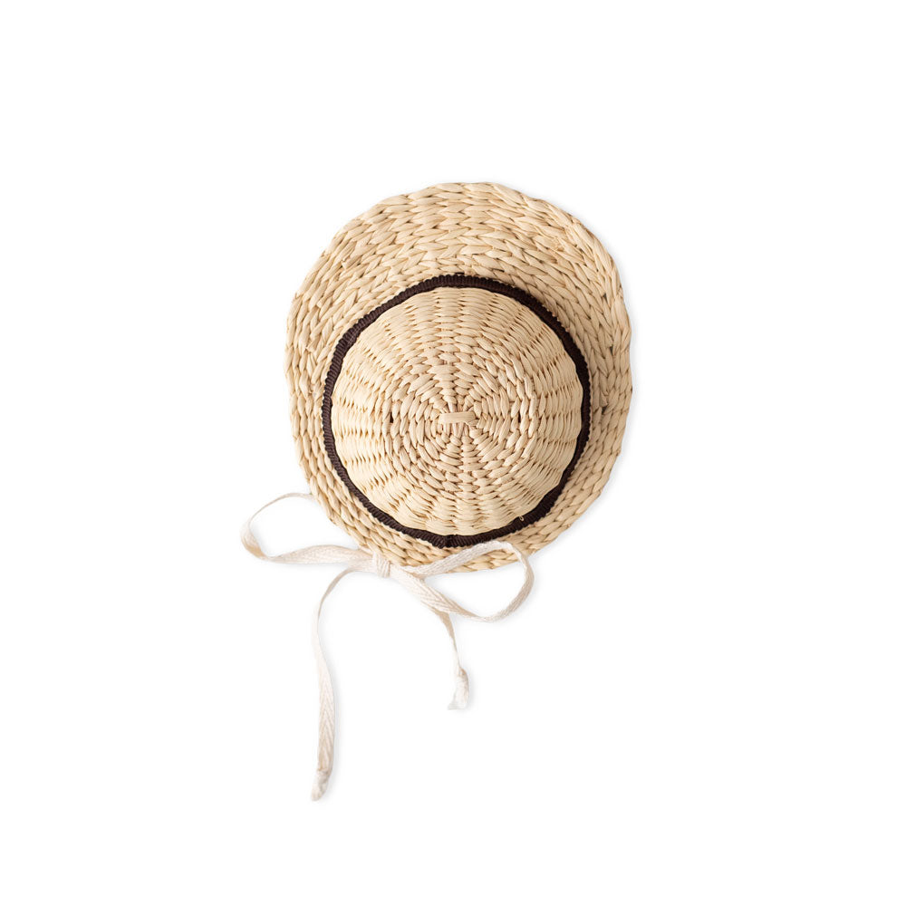 Hazel Village Straw Bonnet for Dolls
