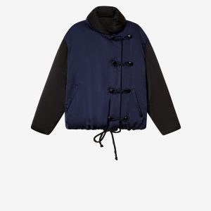 Isabel Marant Manteau Bleza en soie