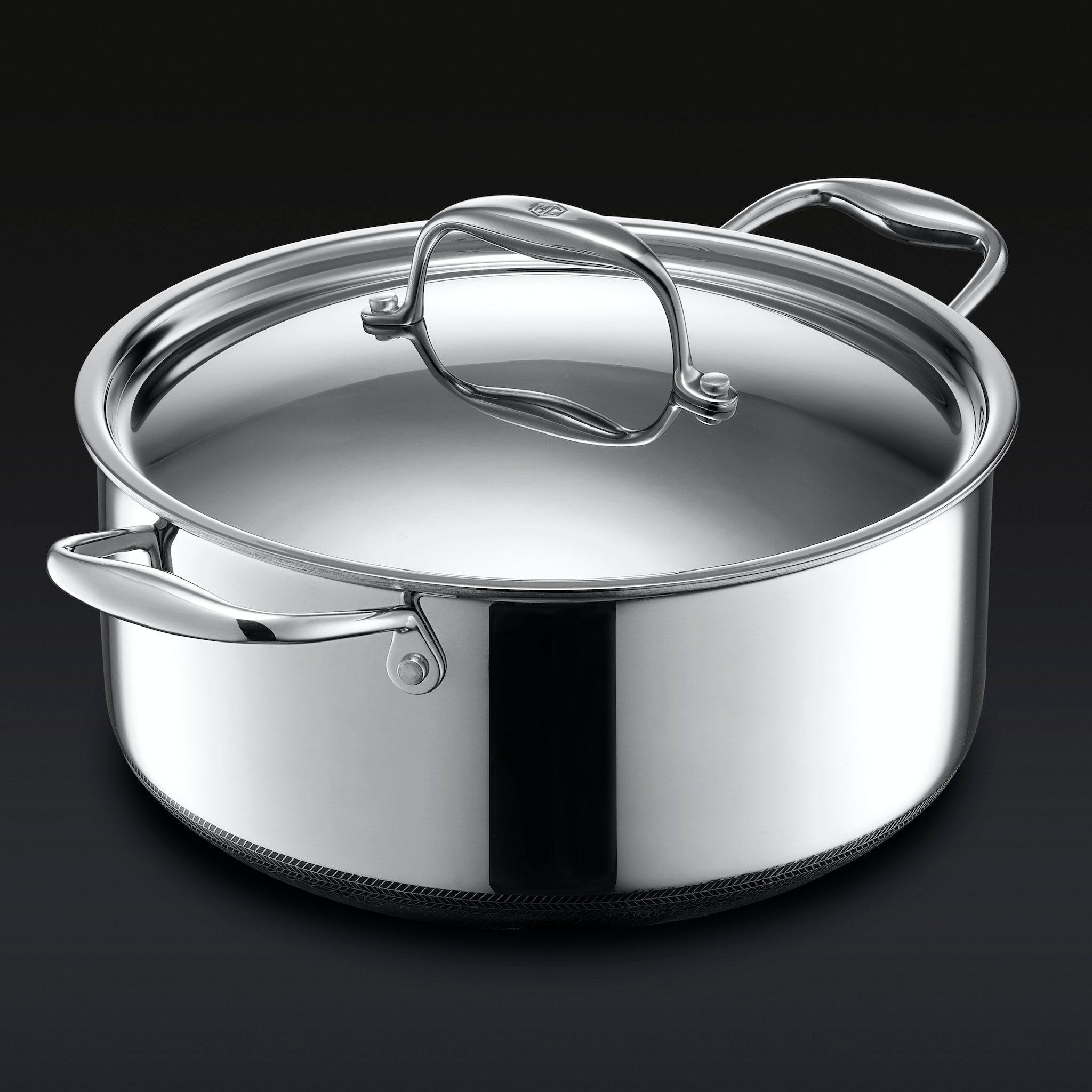 HexClad Hybrid Dutch Oven, 5-Qt