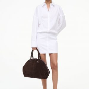 Staud CYNTHIA DRESS | WHITE