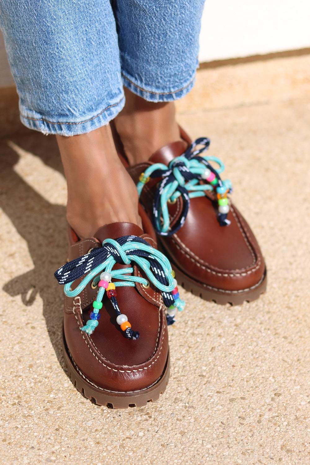 Alameda Turquesa BEN, the chunky boat shoes
