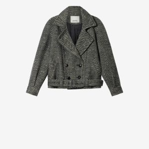 Isabel Marant Manteau Elvane en laine