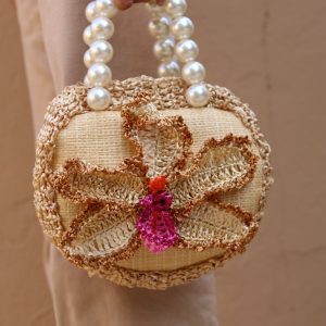 Alameda Turquesa ORCHID, crochet bag