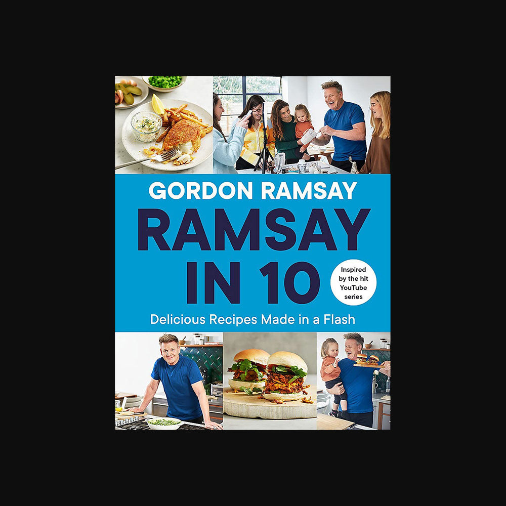 HexClad Gordon Ramsay's Ramsay in 10 Cookbook