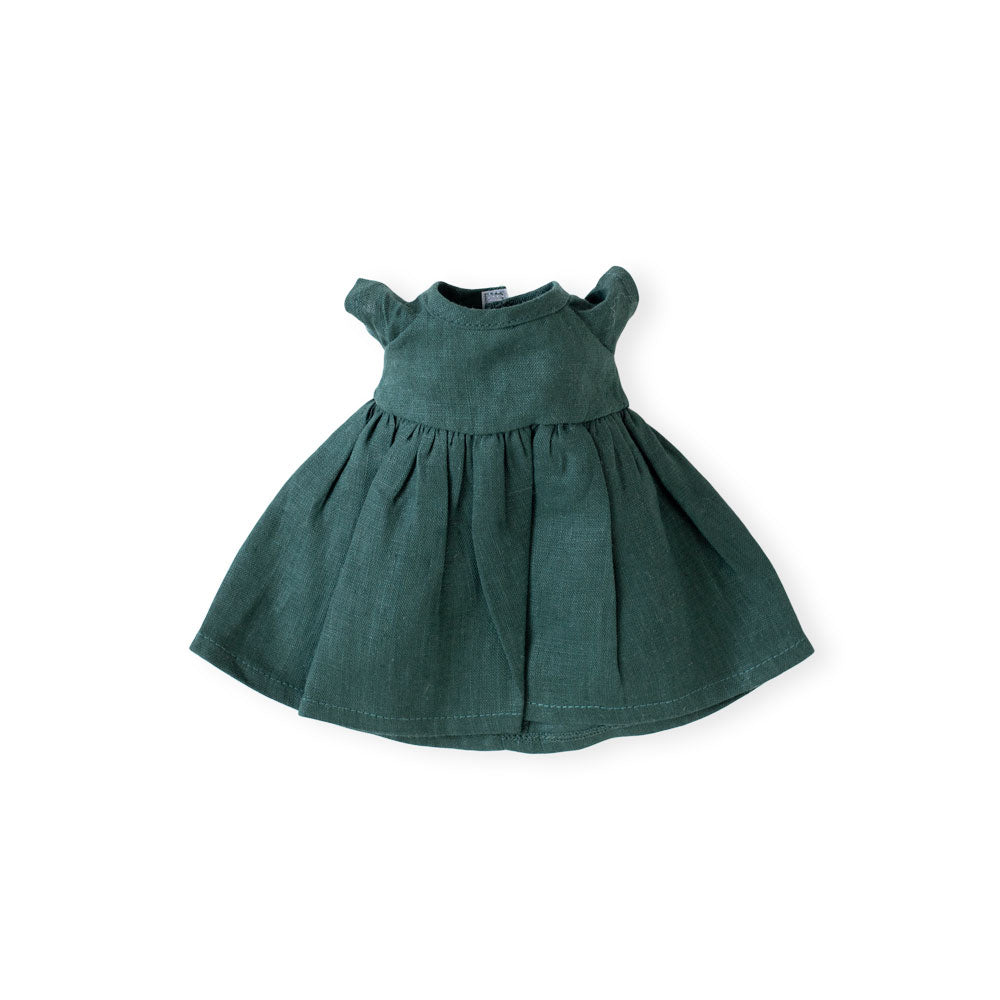 Hazel Village Deep Forest Dress for Dolls