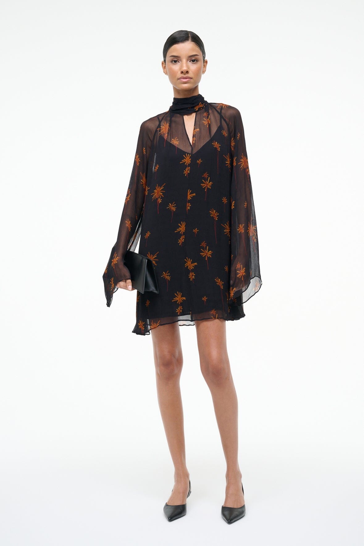 Staud ESTHER MINI DRESS | AUTUMN NIGHT