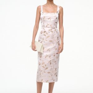Staud ZOE DRESS | ROSE GARDEN