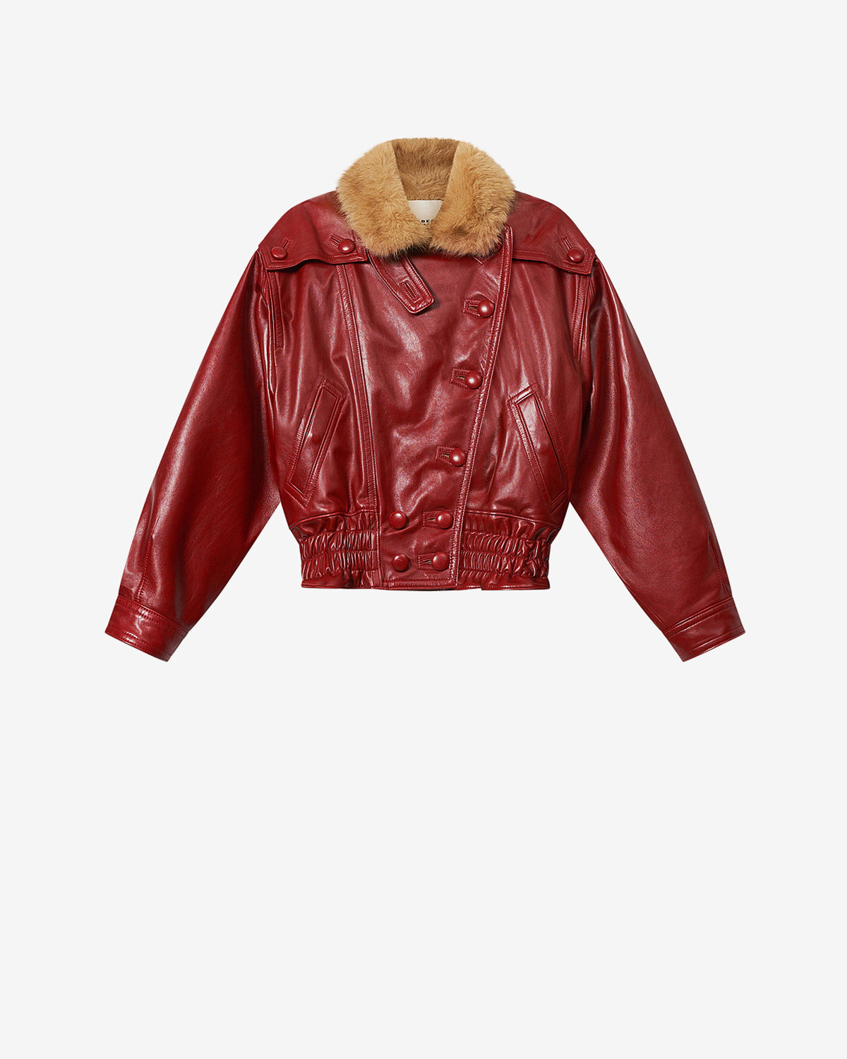 Isabel Marant Manteau Valina en cuir