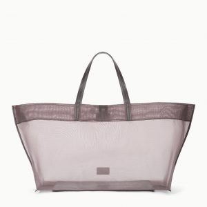 Staud CHRISTOS LARGE MESH TOTE | ESPRESSO