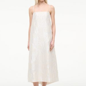 Staud JOSIE DRESS | BOTANICA IVORY